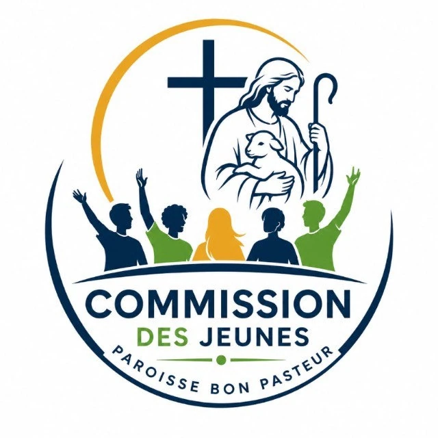 Logo de la Commission des Jeunes de la Paroisse Bon Pasteur